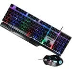 Teclado Gamer + Mouse Original Weibo Combo - Imagen 4
