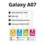 Celular Samsung Galaxy A07 128GB 6Ram - Imagen 3