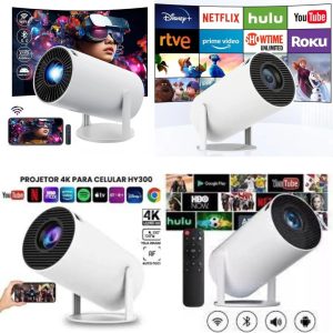 Proyector Smart TV Cine En Casa Full HD