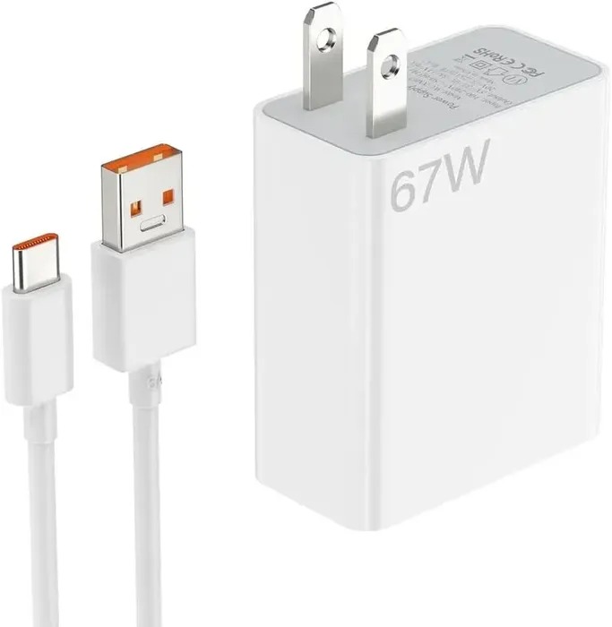 Cargador Xiaomi 67w Carga Rápida Cargador Xiaomi