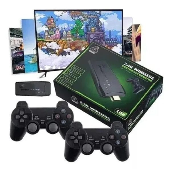 Consola Retro Stick 2 Controles 10000 Juegos