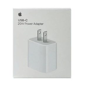 Cargador iPhone 20W Carga Rápida
