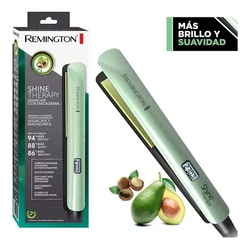 Plancha Para Cabello Remington Macadamia Con Aguacate Original