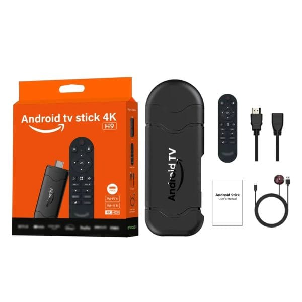 Convertidor A Smart TV 4K Zoku H9 Android 15 Wifi 6 2GB 16GB