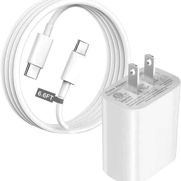 Cargador Iphone Tipo C 35W Carga Rapida Iphone 15 16 17