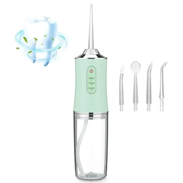 Irrigador Dental Recargable 4 Cabezotes
