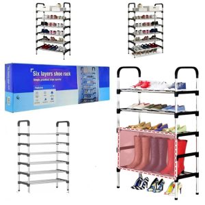 Zapatero 6 Pisos Organizador De Zapatos Hasta 30 Pares
