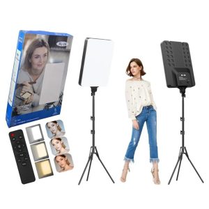 Panel De Luz Para Fotografia Con Brillo Panel De Luz Led + Tripode