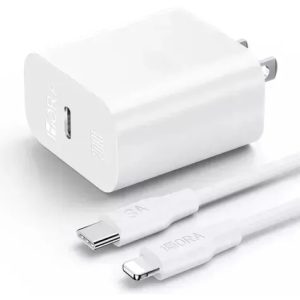 Cargador Iphone Carga Rapida 20w + Cable